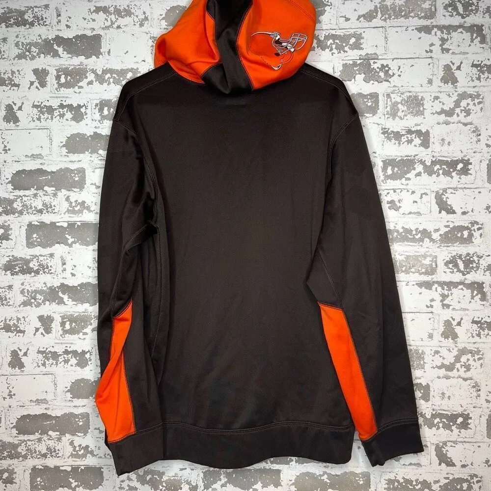 Nike therma fit zip up Cleveland browns hoodie